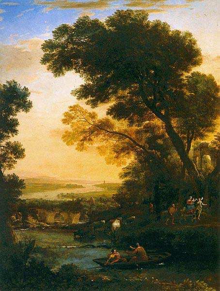 Ideal Landscape with The Flight into Egypt